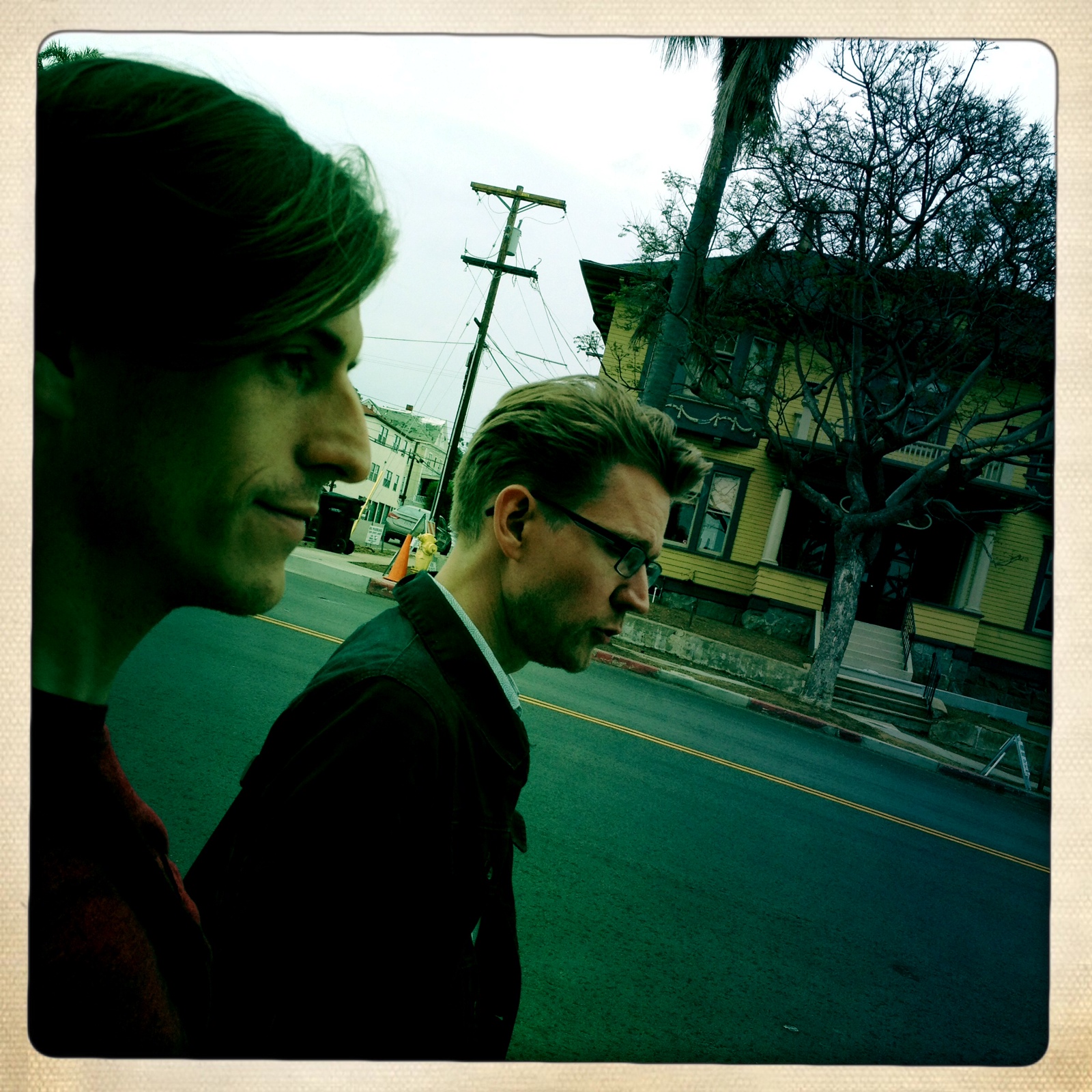 Chris Miskiewicz (left) and Palle Schmidt (right), San Diego 2013.